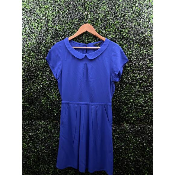 J. Crew Blue Dress Women’s Size 4 - Picture 1 of 8